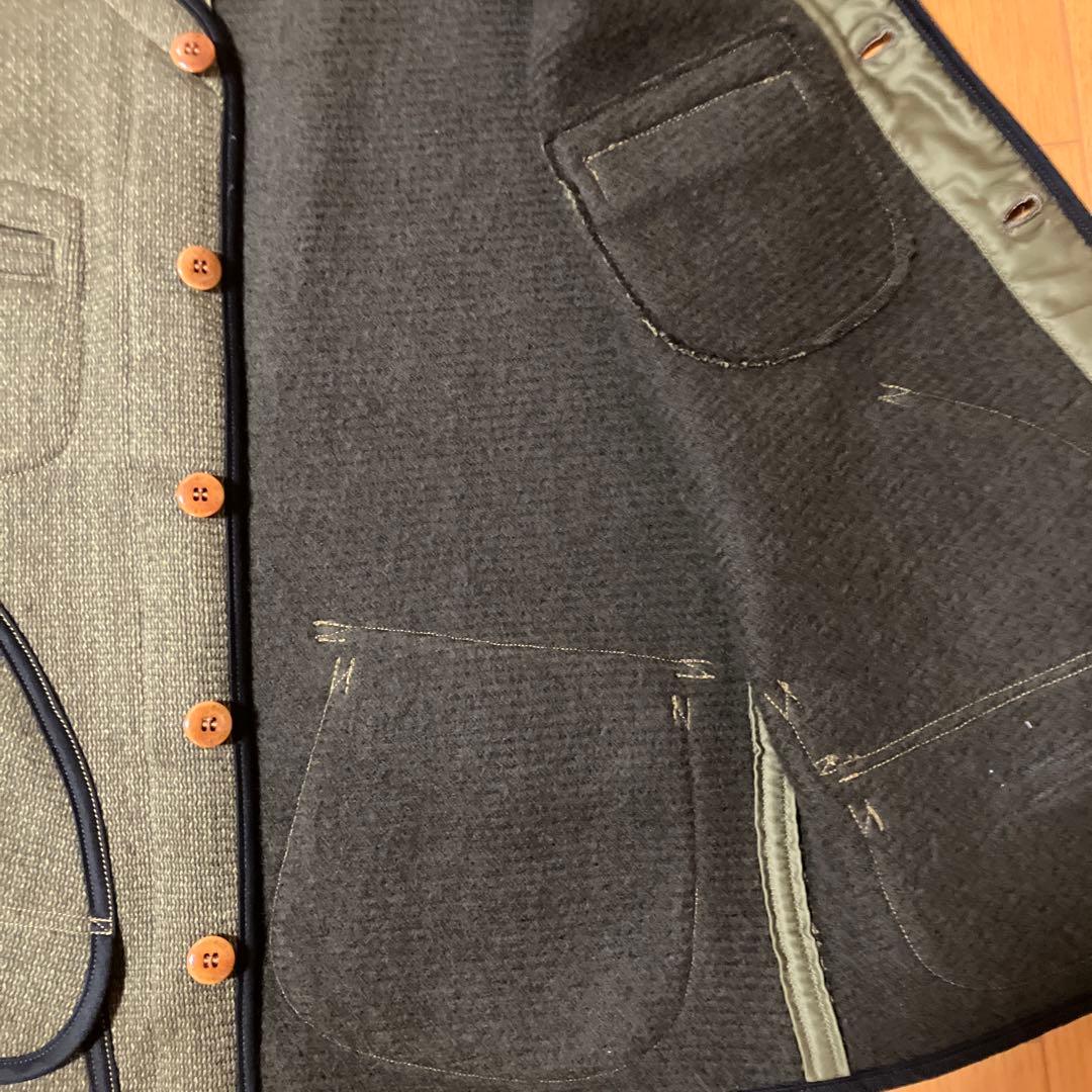 フリーホイーラーズ　ブリッジボート　ベスト　44 ビーチクロス　オリーブグリーン