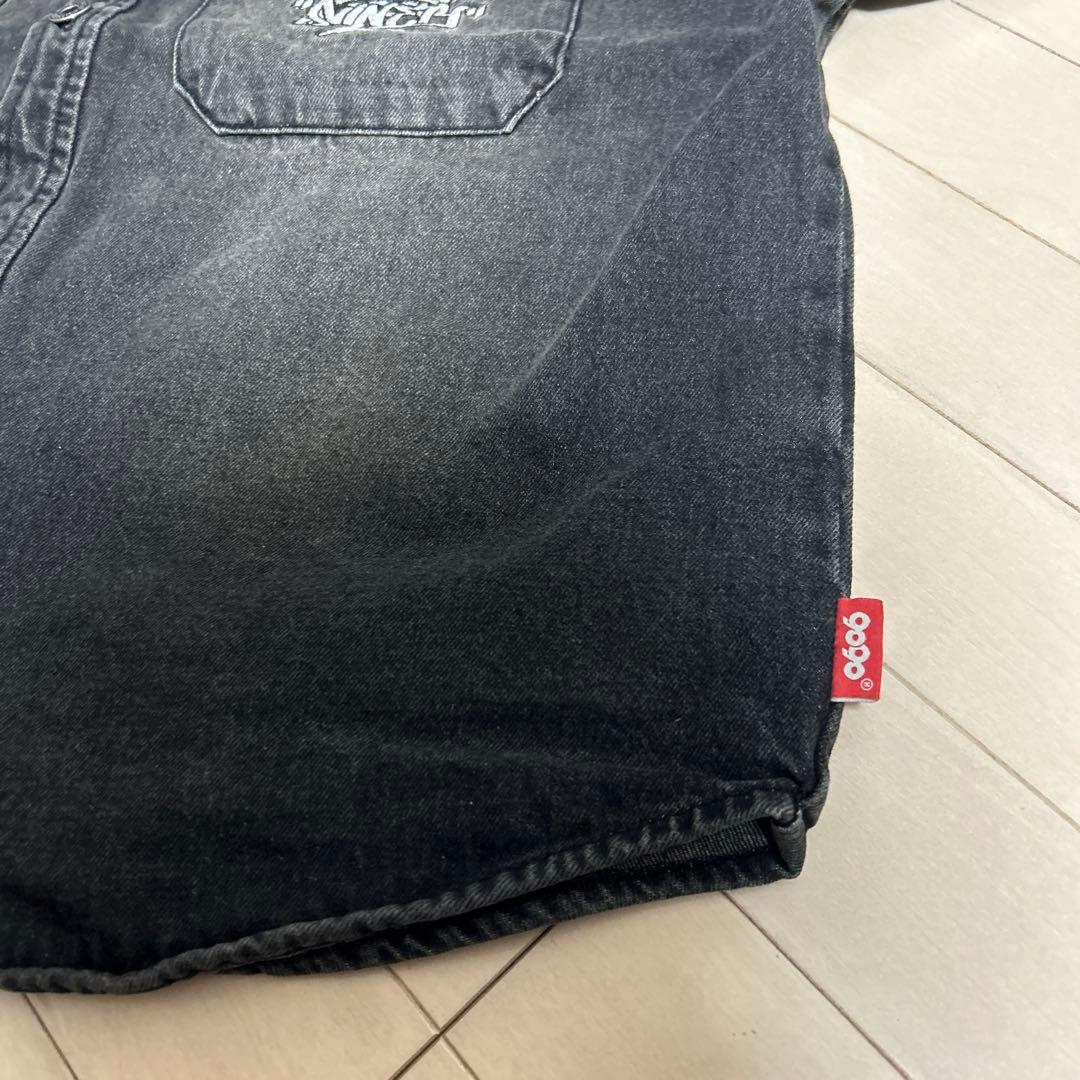 9090デニムセットアップ　BLACK