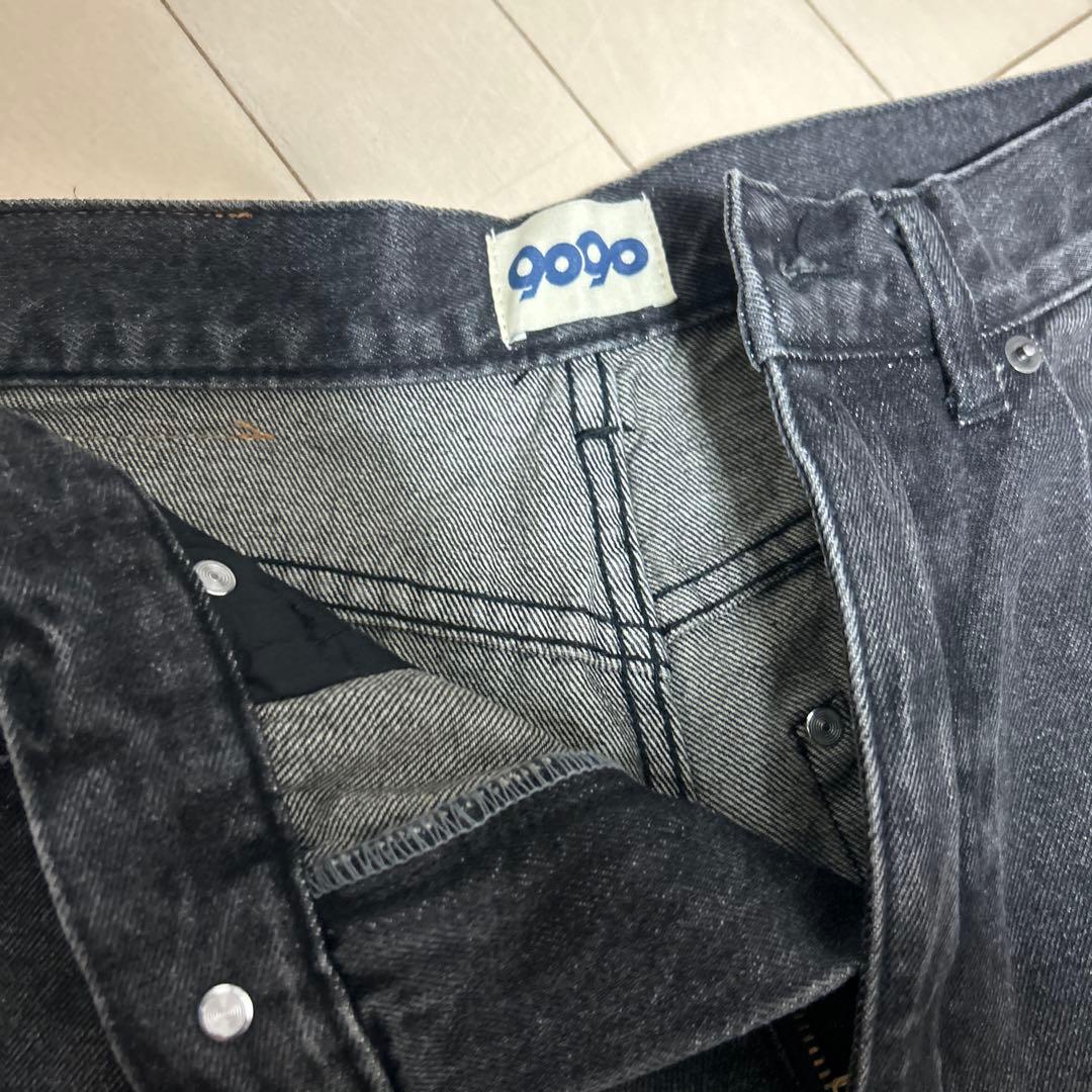 9090デニムセットアップ　BLACK