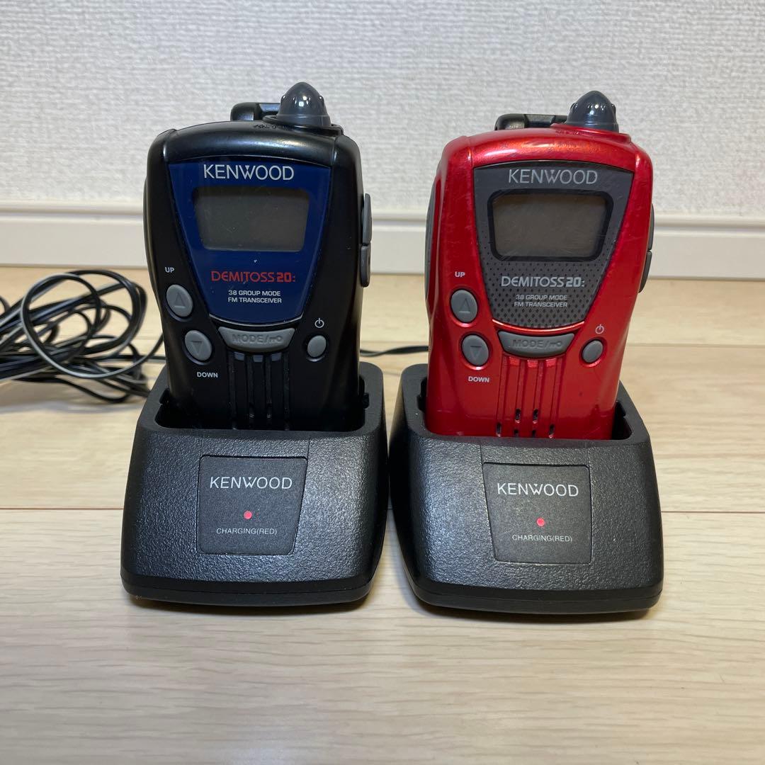 KENWOOD トランシーバー 2台セット
