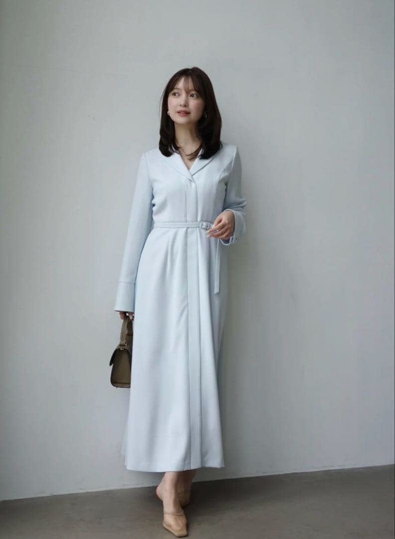 ダブルサテングレースワンピース