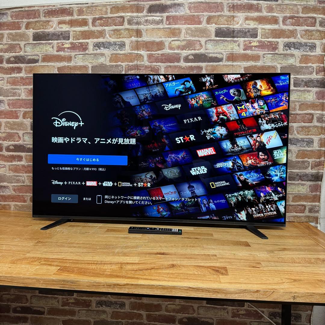 SONY 55V型 4K 有機EL テレビ BRAVIA KJ-55A8H