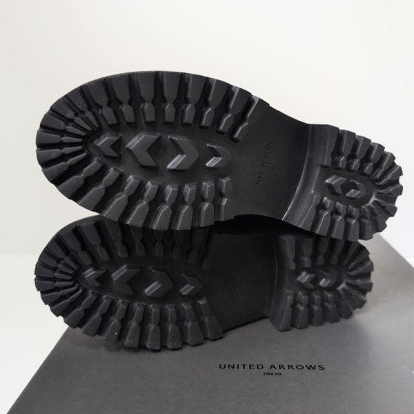 ユナイテッドアローズ UNITED ARROWS ロング 35 ブーツ ブラック