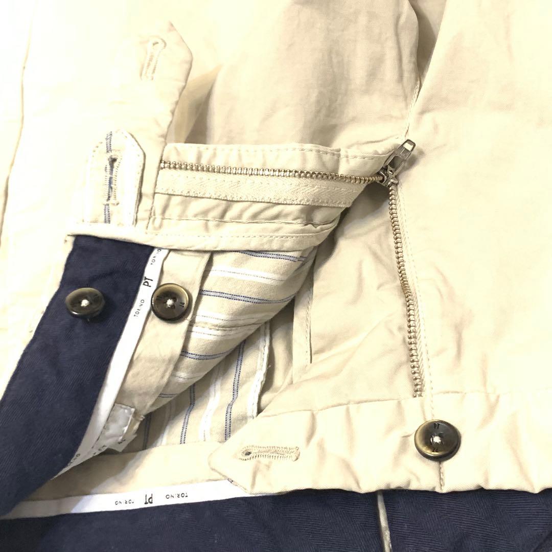 美品 PT TORINO 46 チュニジア製 定価¥45,000程 万能パンツ