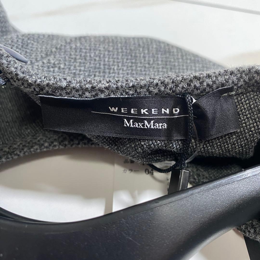 新品♡マックスマーラウィークエンド マイクロワッフル タックロングワンピースM位