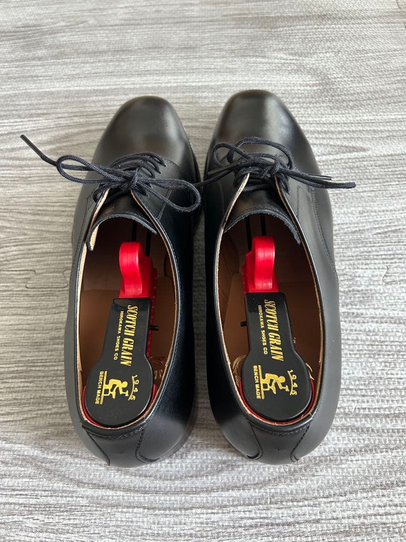 スコッチグレイン　アシュランス　プレーントゥEEE27cm