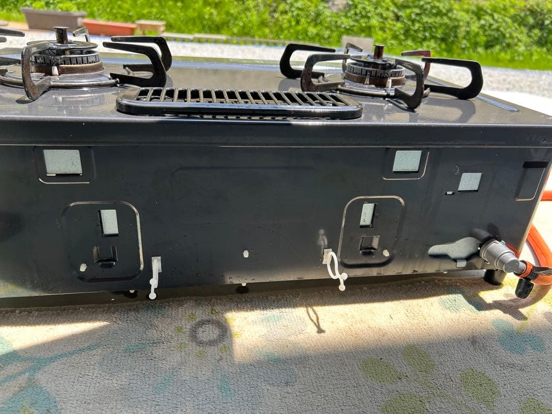 コンパクト 2バーナー ガスコンロ IC-87K-1L