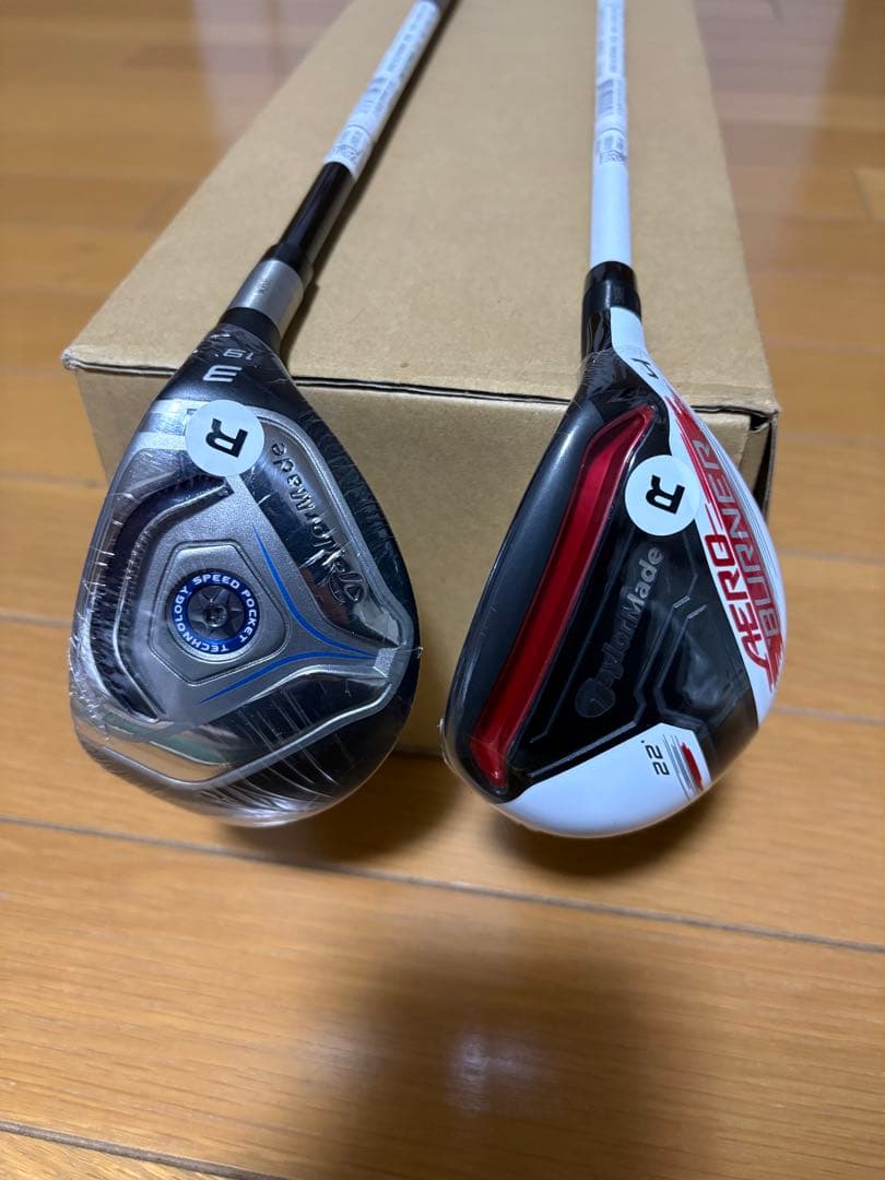 【新品未使用】テーラーメイドユーティリティ 3.4番 2本セット（USモデル）