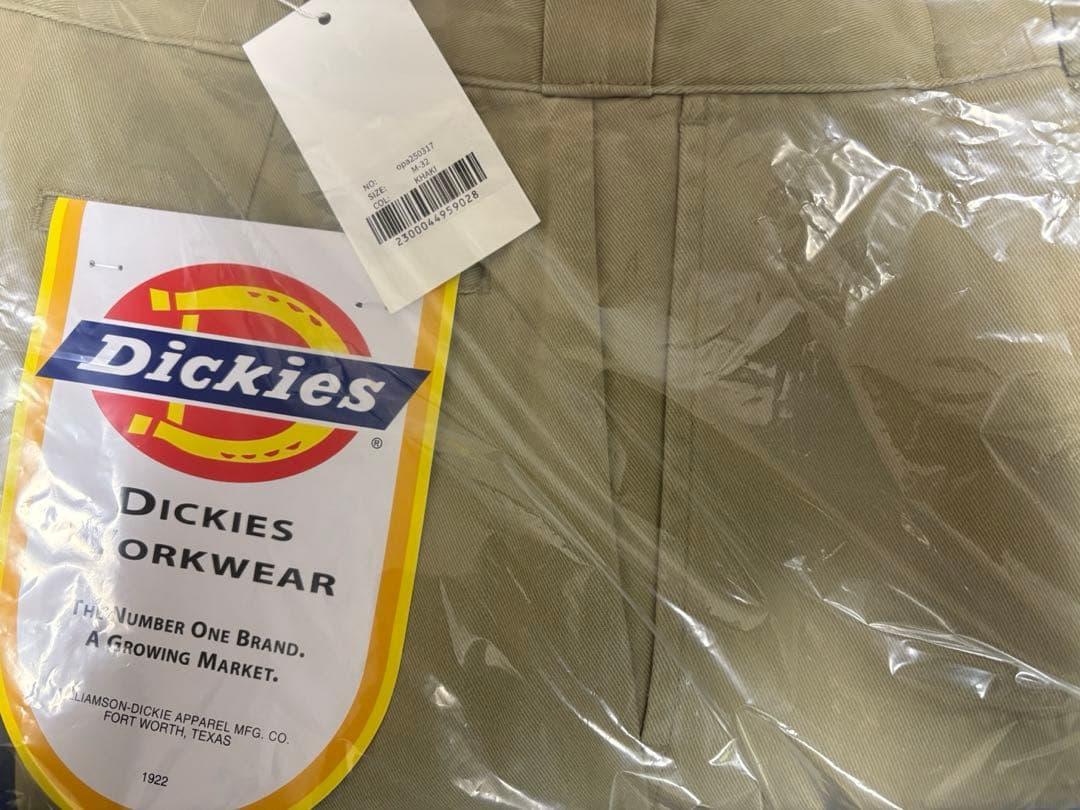 Dickies×OPENINGACTエクストラバギーダブルーワークパンツ　カーキ