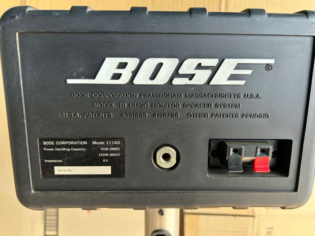 BOSE 111AD スピーカースタンドセット