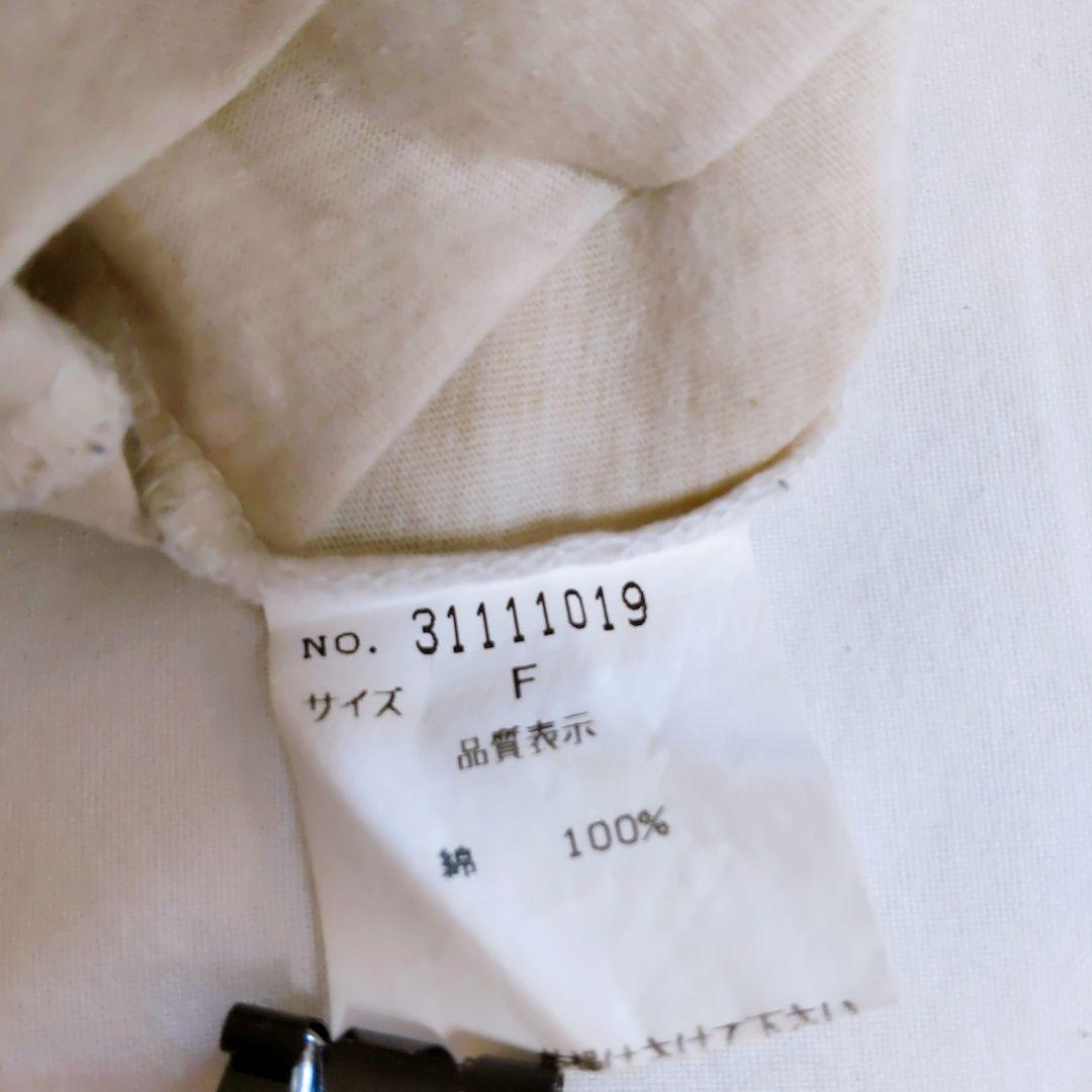 美品✨goa 半袖Tシャツ 羽根とビーズプリント 半袖Tシャツ