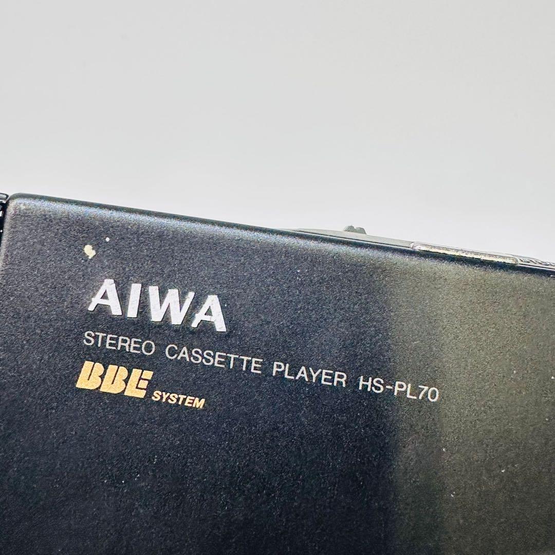 AIWA カセットプレーヤー BBE機能付き HS-PL70 ジャンク