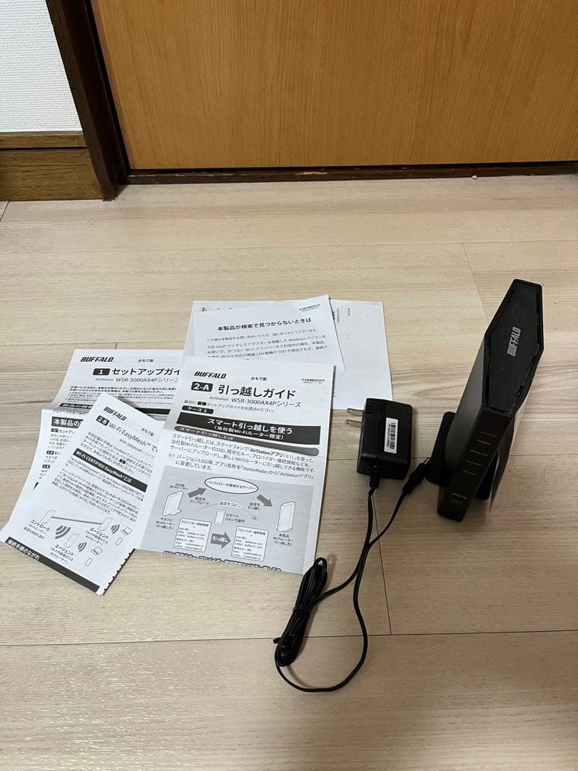 バッファロー　Wi-Fiルーター　WSR-3000AX4P