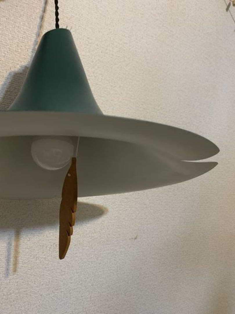 スナフキンの忘れもの　とんがり帽子型ペンダントライト