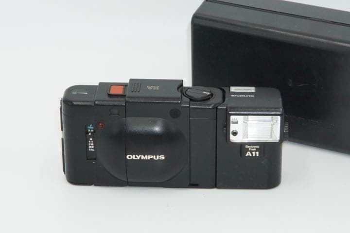 OLYMPUS オリンパス XA2 A11 フィルムカメラ　モルト交換済み