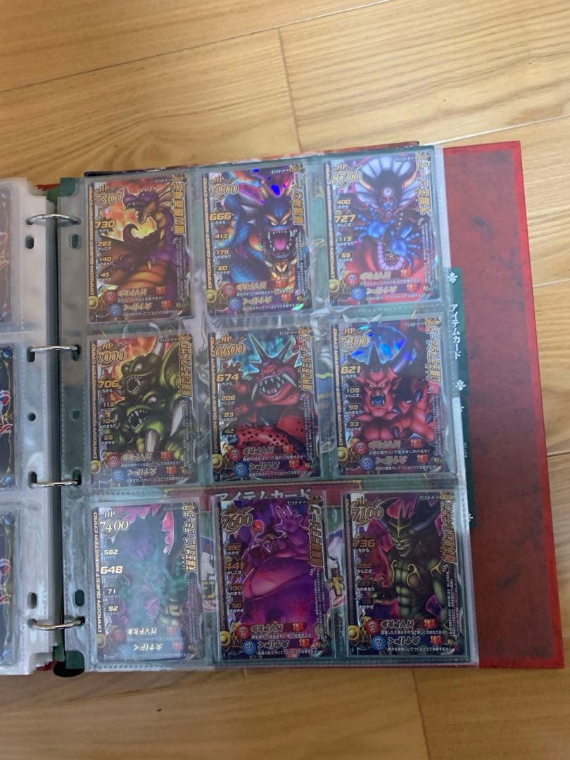 ドラゴンクエスト　バトルロードⅡ カード※ほぼコンプ　ファイル付き