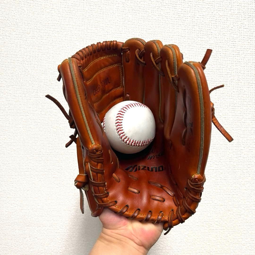 992 ミズノ ビクトリーステージ 仁志モデル 型抜群 硬式 内野手用グローブ