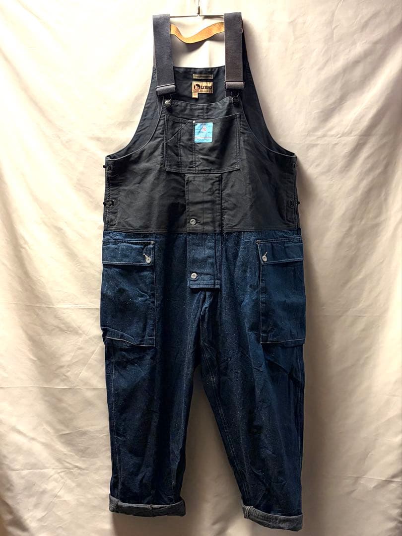 キ*ラ様 LYBRO ネイバルダンガリー（Dark Navy）56（XXXL）古