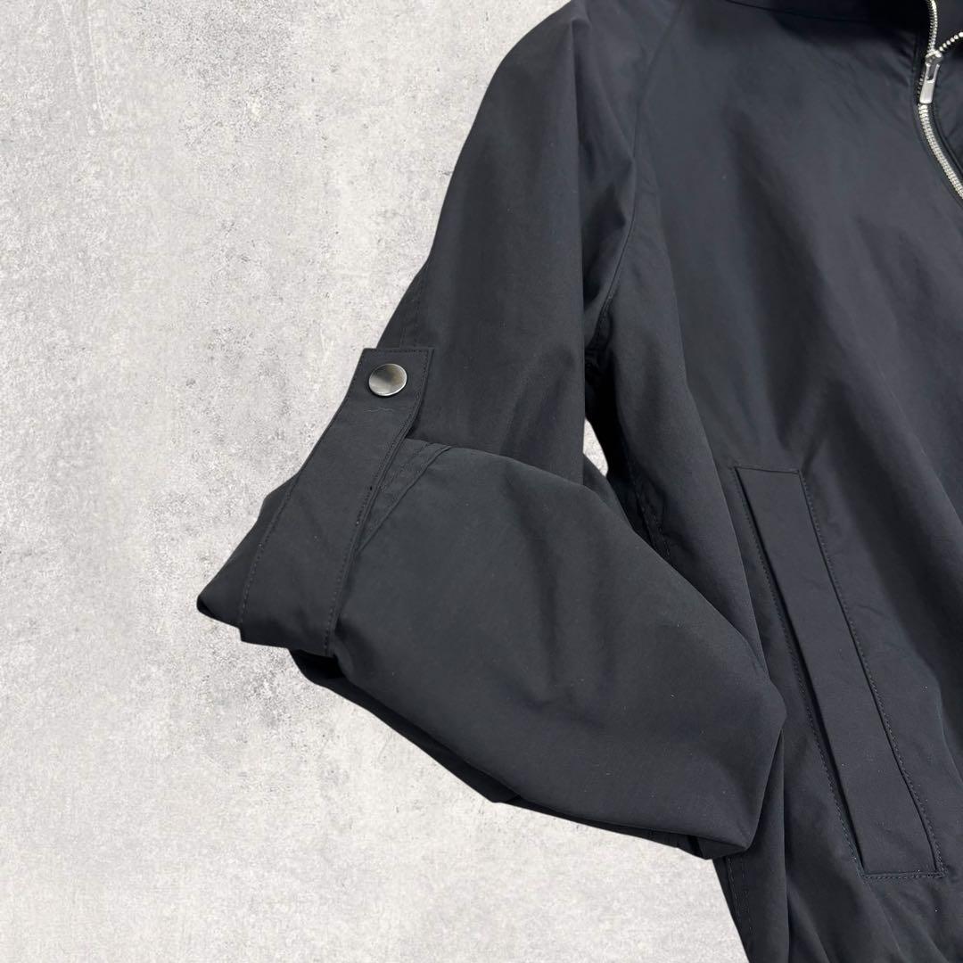 こむぎTheory 23ss アノラック ブルゾン ストレッチローン 黒