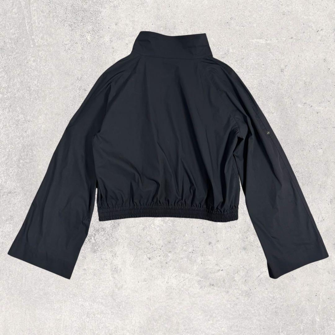 こむぎTheory 23ss アノラック ブルゾン ストレッチローン 黒