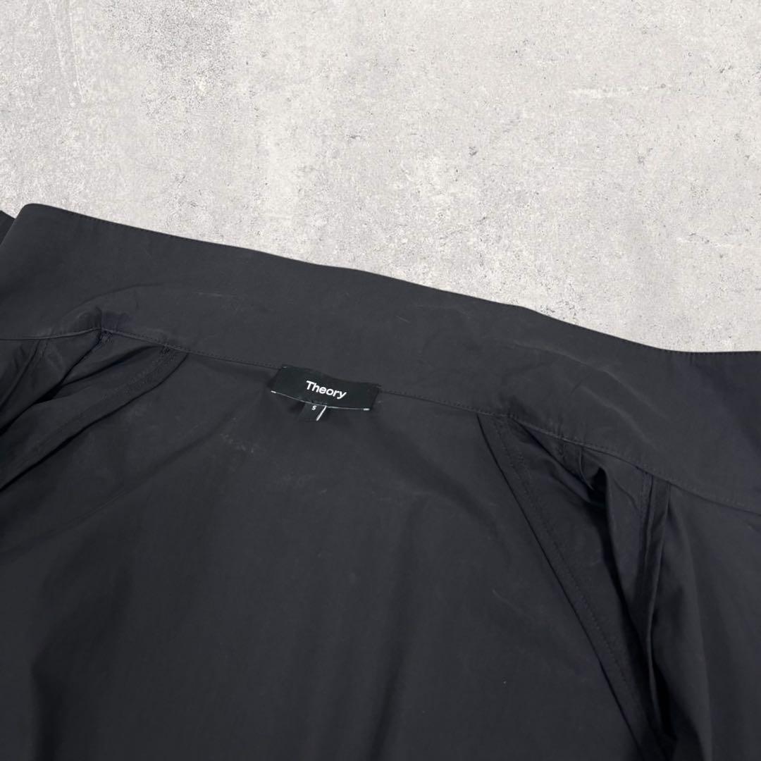 こむぎTheory 23ss アノラック ブルゾン ストレッチローン 黒