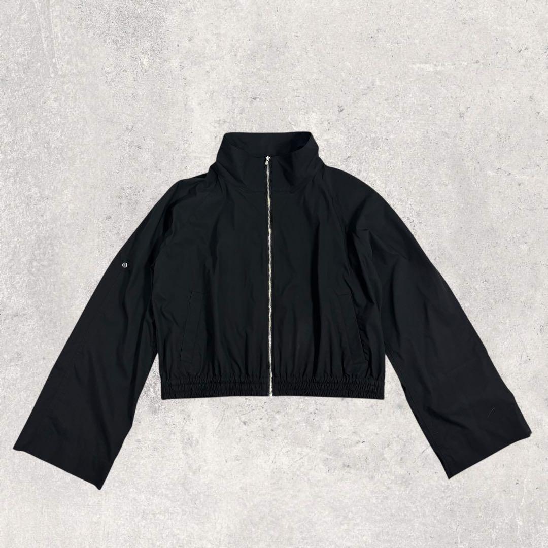 こむぎTheory 23ss アノラック ブルゾン ストレッチローン 黒