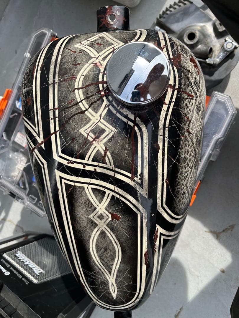 sr400用ピーナッツタンク