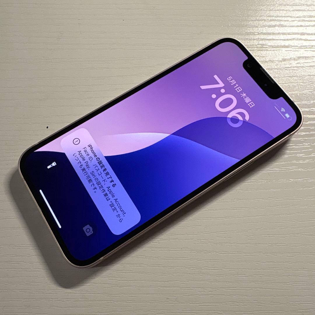 iPhone 13 mini 128GB ピンク SIMフリー 美品