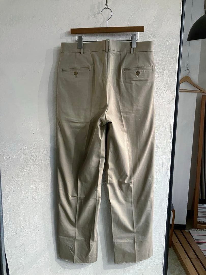 新品 ALL AMERICAN KHAKIS ツープリーツ チノパン 34