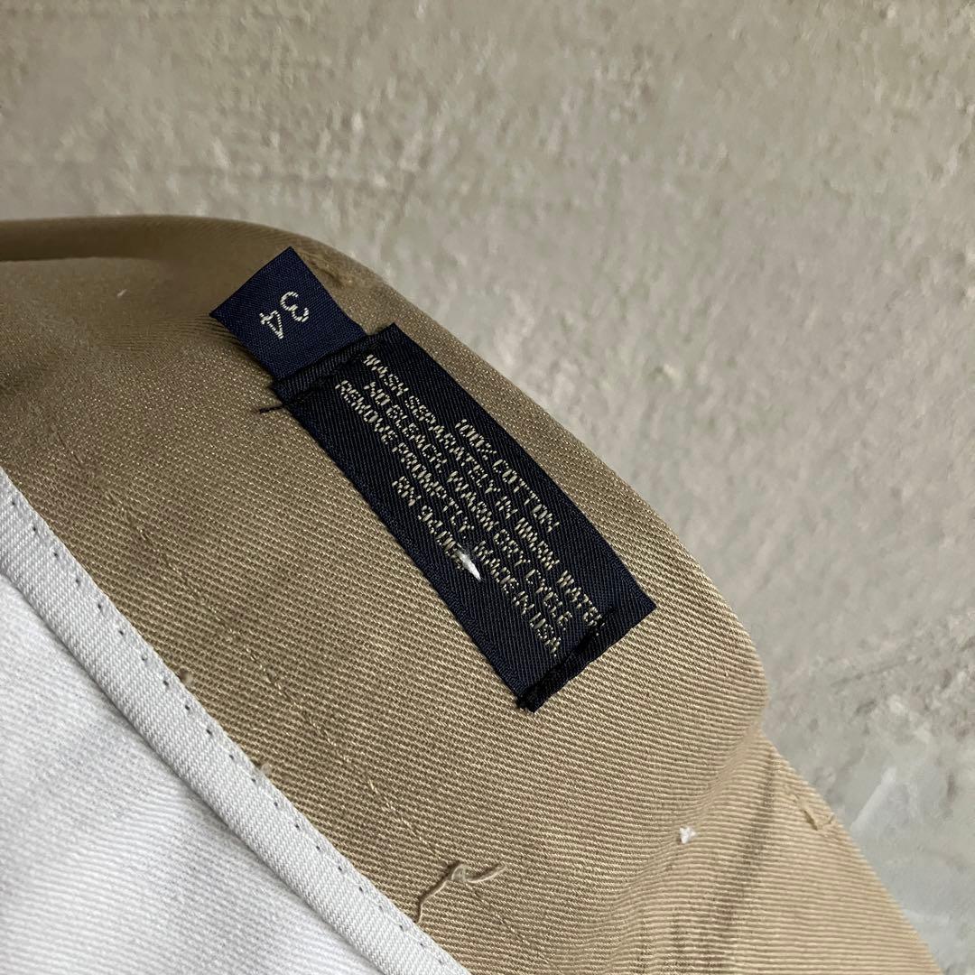 新品 ALL AMERICAN KHAKIS ツープリーツ チノパン 34