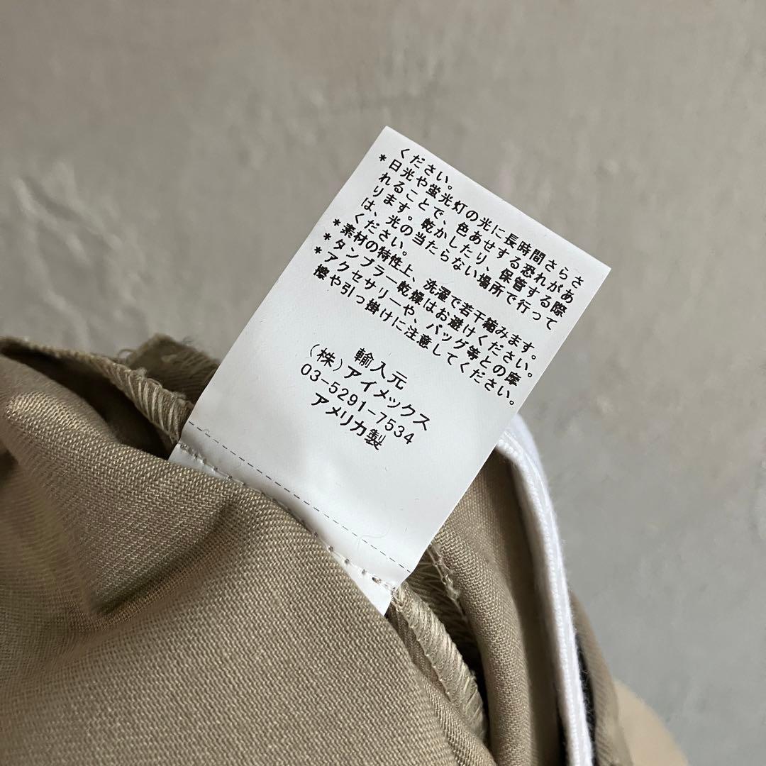 新品 ALL AMERICAN KHAKIS ツープリーツ チノパン 34