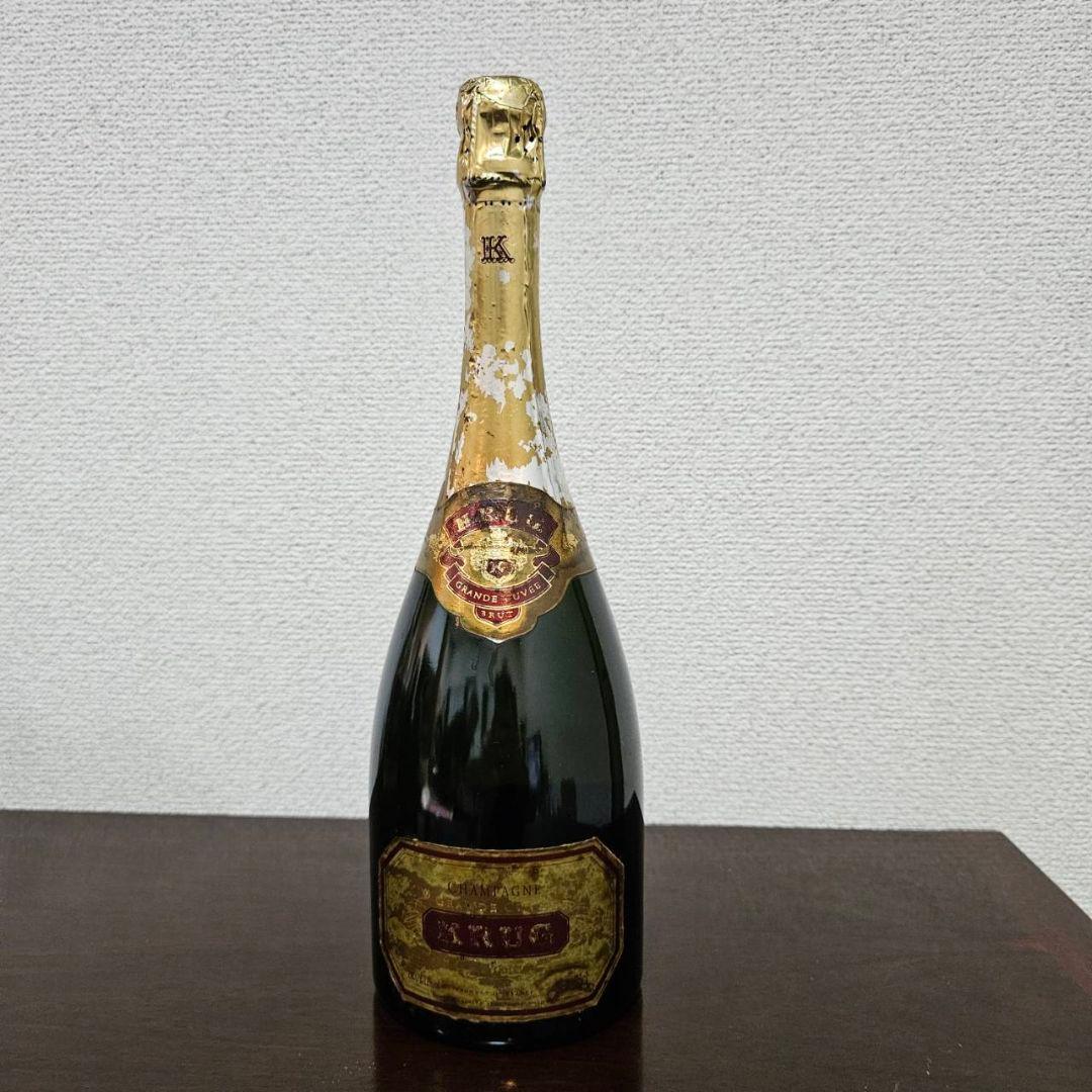 KRUG GRANDE CUVEEクリュッグ グランキュヴェ レイムス 旧ラベル