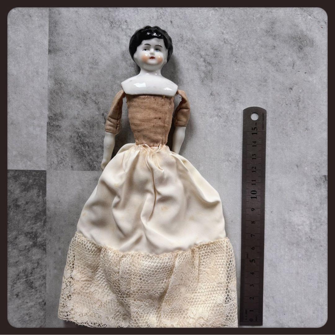 アンティーク チャイナヘッドドール　 ビスクドール