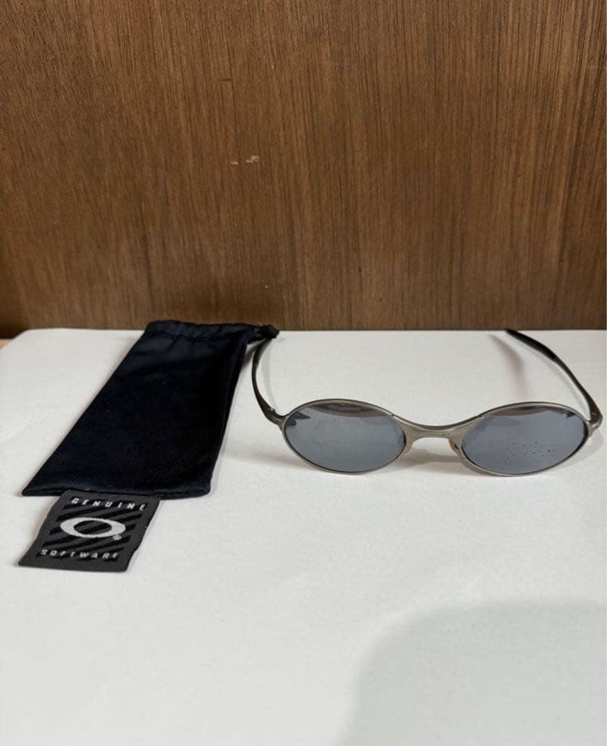 OAKLEY e-wire グレーオーバルサングラス SURF瀬浪専用