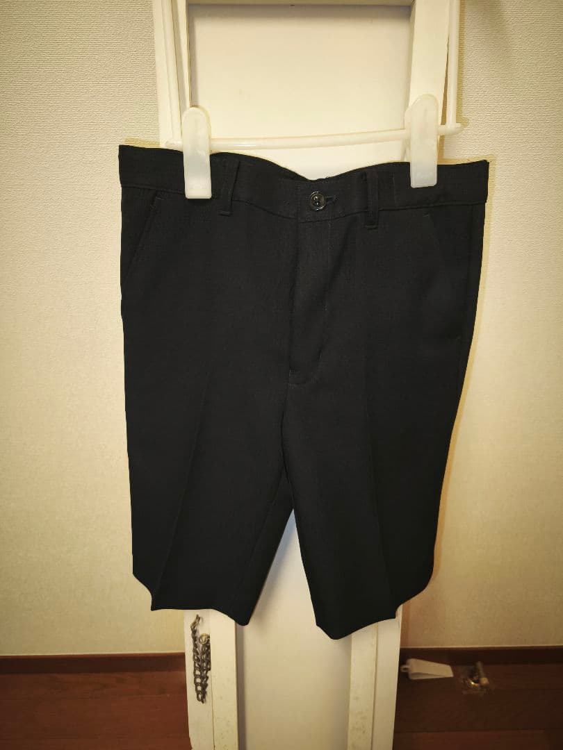 ビームスデザイン130フォーマルスーツ男の子男児蝶ネクタイ付き靴21cm入学式