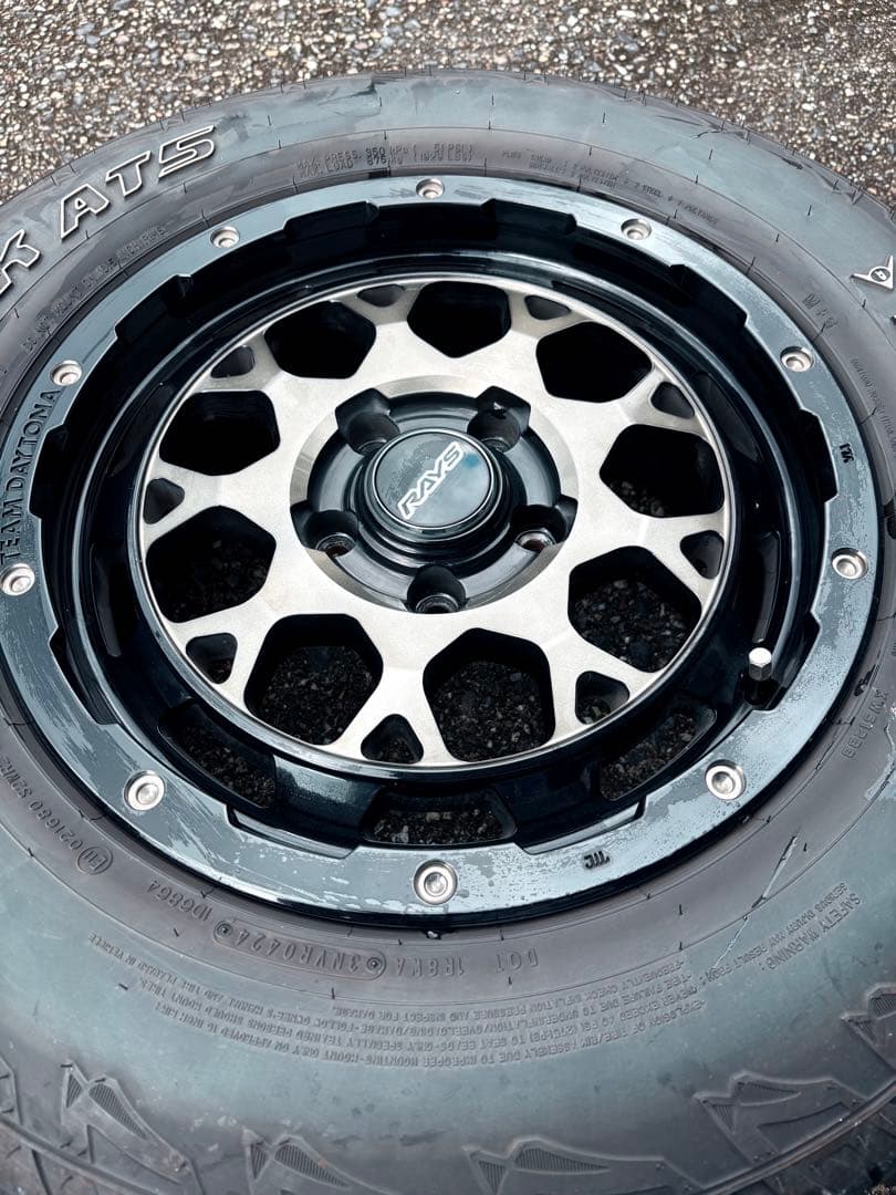 【中古】 RAYS DAYTONA M9 /GRANDTREK AT5