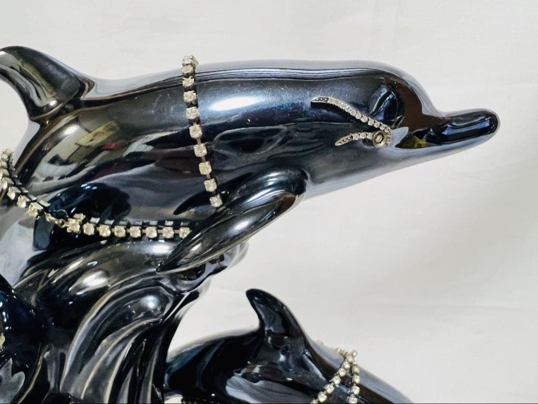 ブラック　ドルフィン　ブランデー　ダイヤモンドアイズ　宝石鑑別書付き　未開栓