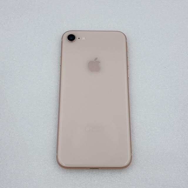 【極美品】iPhone8 本体 ゴールド64GB バッテリー最大容量100%