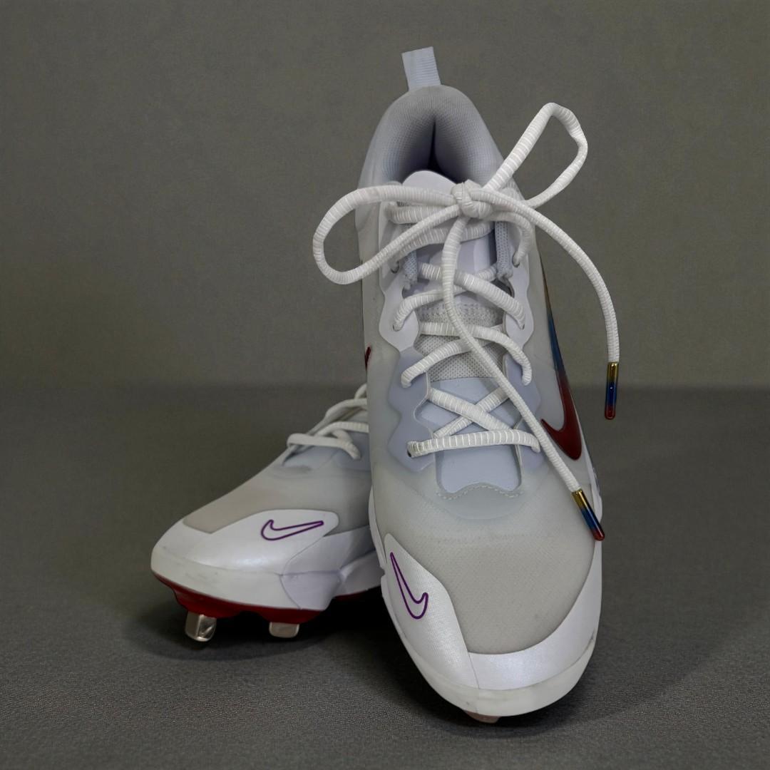 Nike スパイクシューズ ホワイト/レッド/ブルー/イエロー　US7