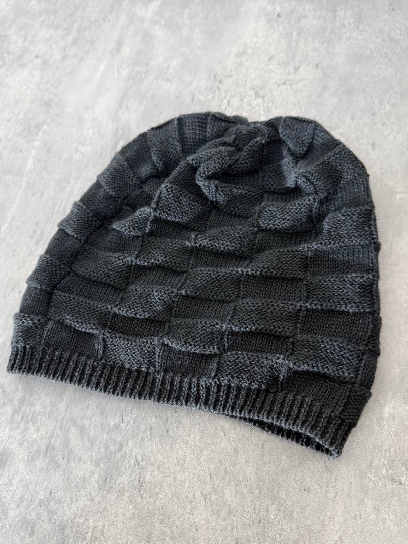 ヨウジヤマモトプールオム デザインニットキャップ