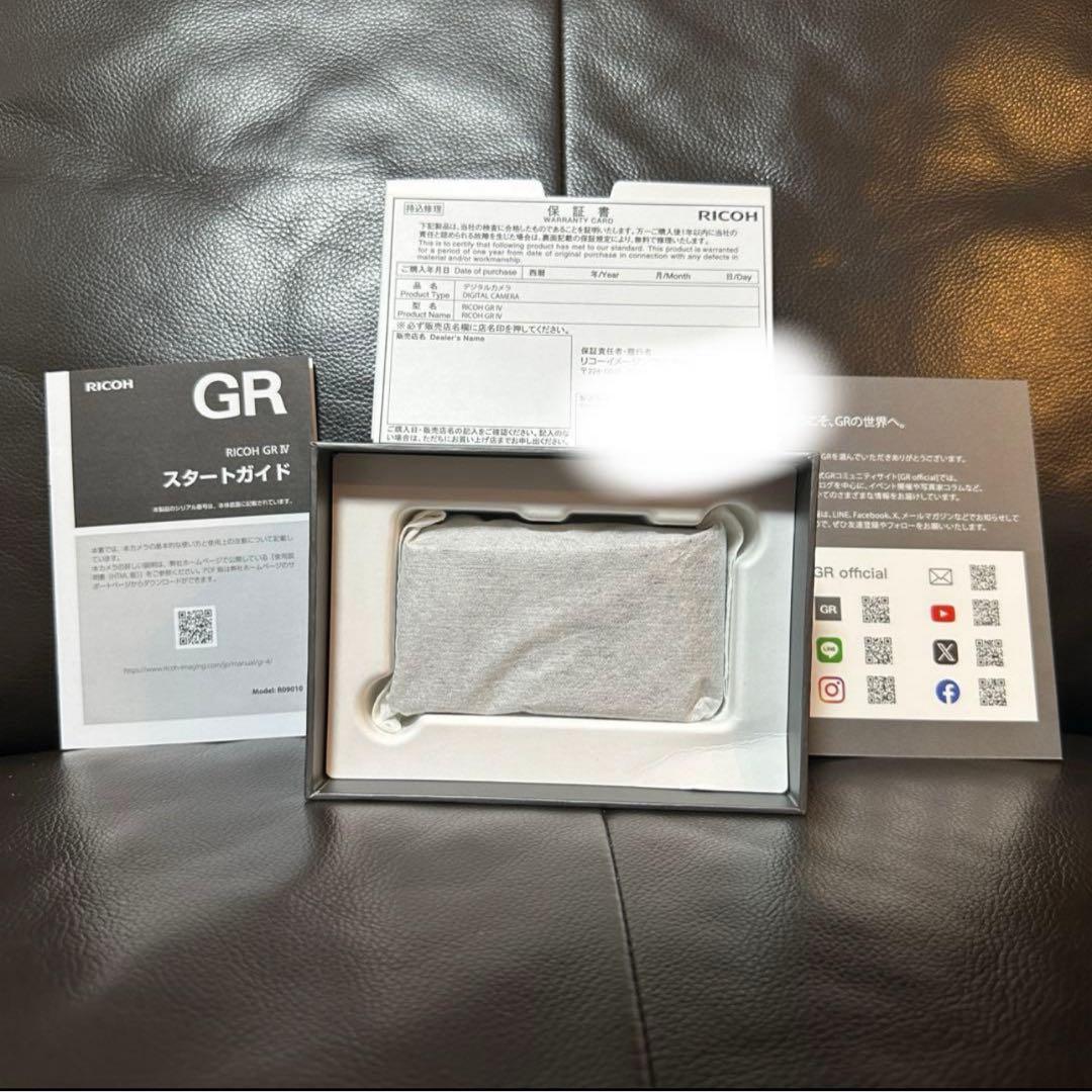 新品未使用 RICOH リコー GR IV デジタルカメラGR4