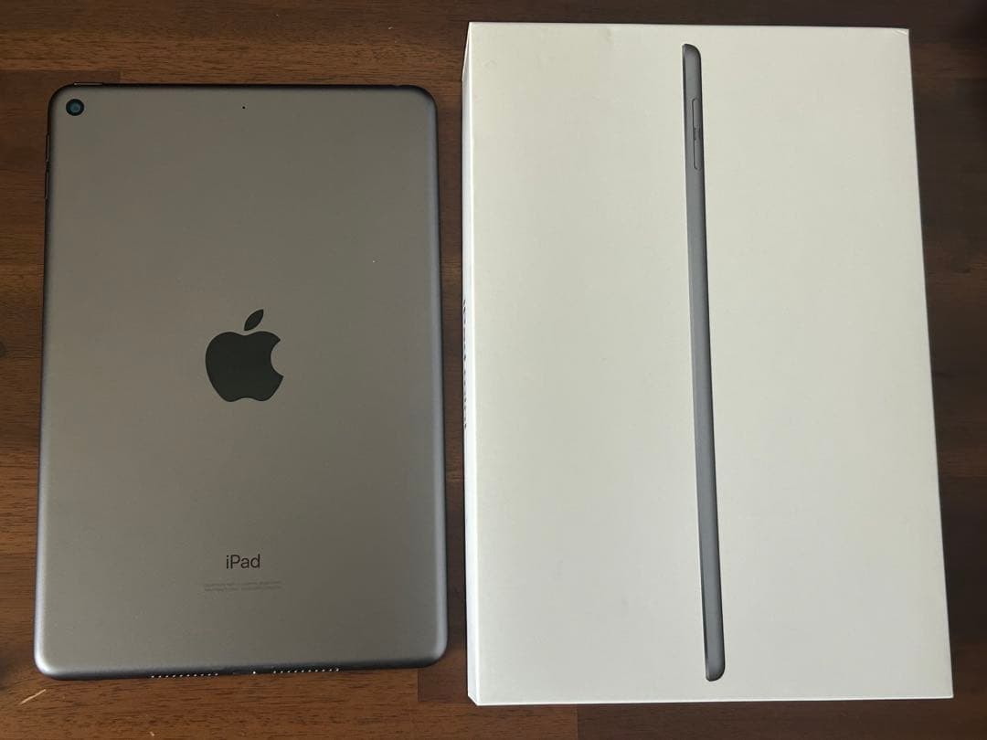 【美品】iPad mini 第5世代　ケース、保護フィルム付（未使用フィルム付）