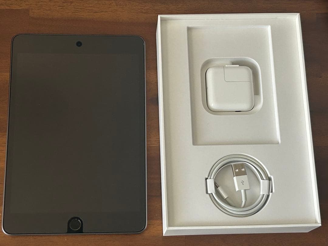 【美品】iPad mini 第5世代　ケース、保護フィルム付（未使用フィルム付）