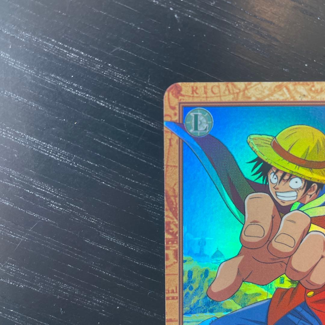 美品　ワンピース　ハイパーバトル　カードダス　ルフィ