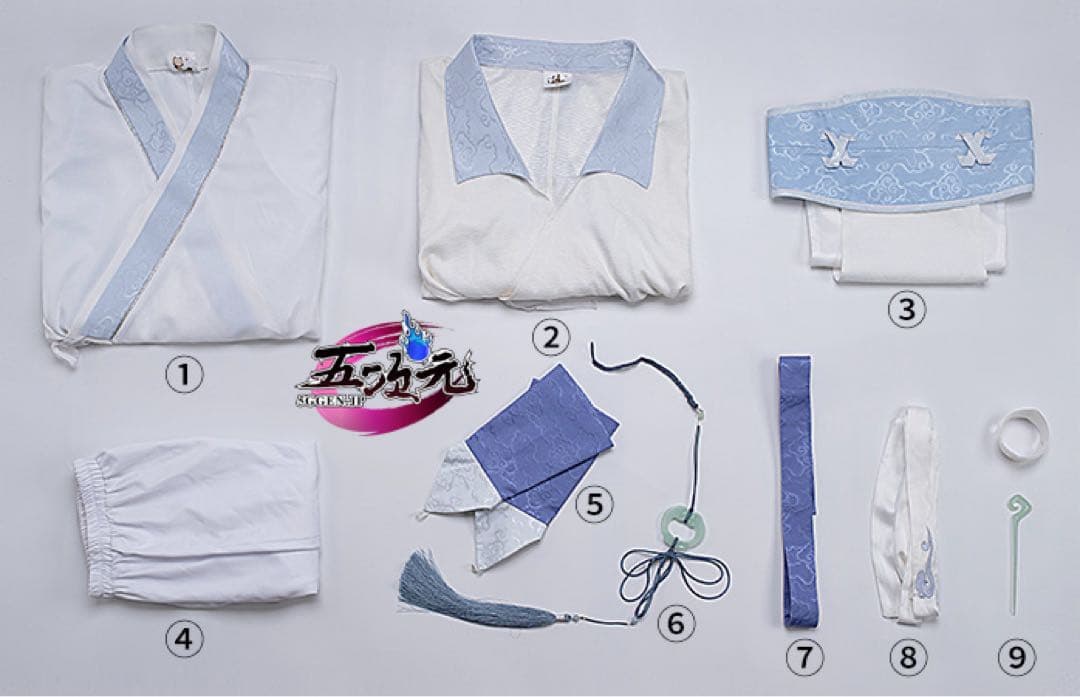 猫屋小舗　魔道祖師　公式衣装　コスプレ　藍忘機　少年ver