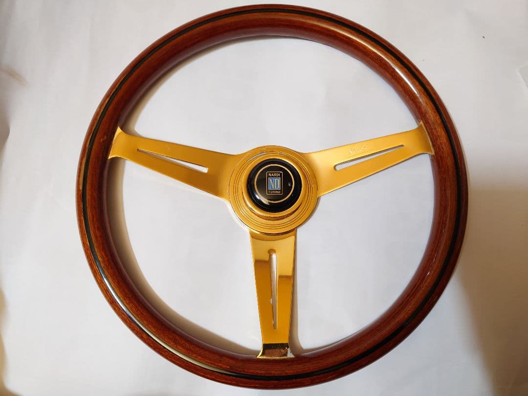 ナルディウッド　ゴールドステアリング　NARDI クラッシック　旧車　当時物