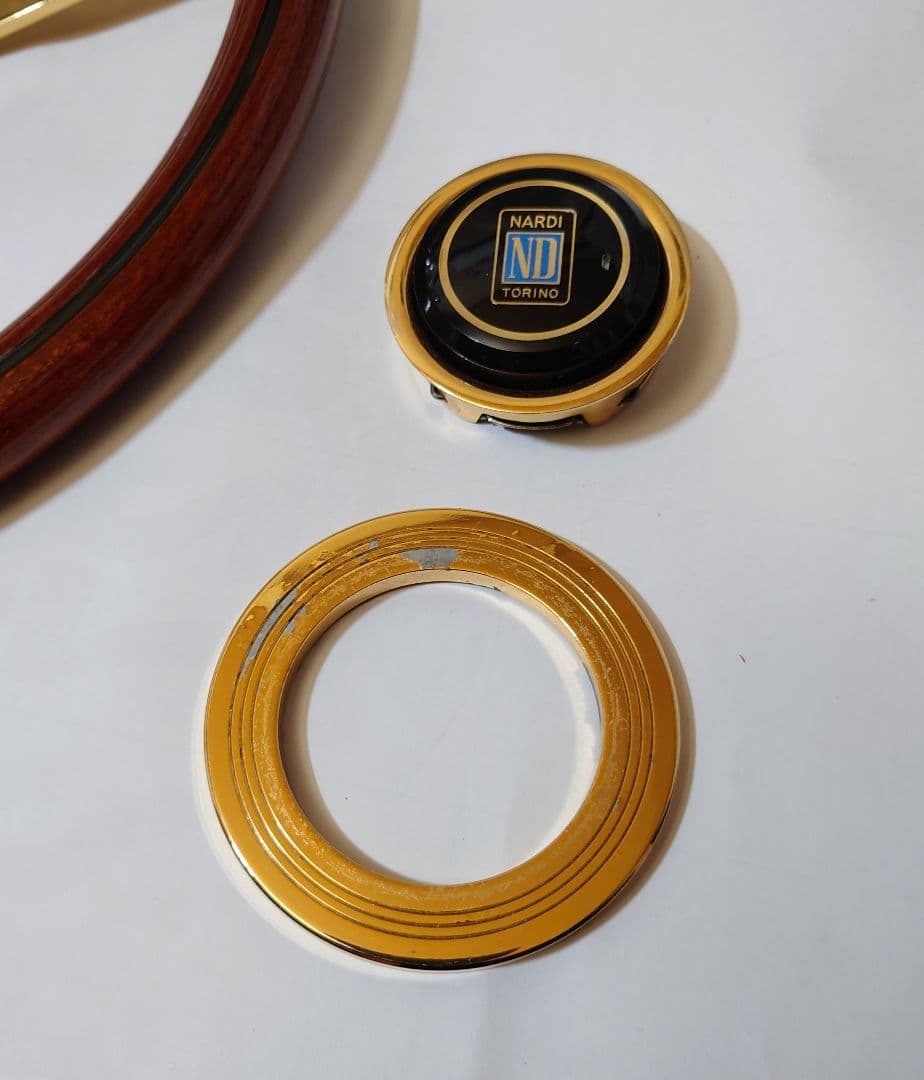 ナルディウッド　ゴールドステアリング　NARDI クラッシック　旧車　当時物