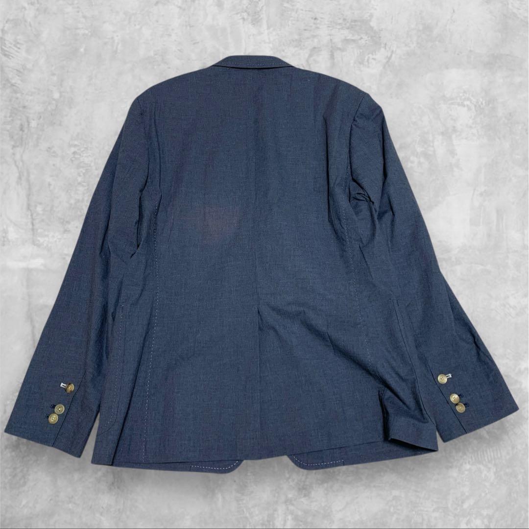 【美品 超希少XLXサイズ】ポールスミスコレクション　テーラードジャケット　青色