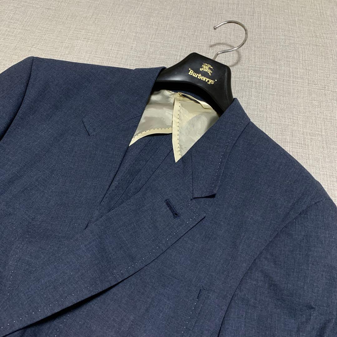 【美品 超希少XLXサイズ】ポールスミスコレクション　テーラードジャケット　青色