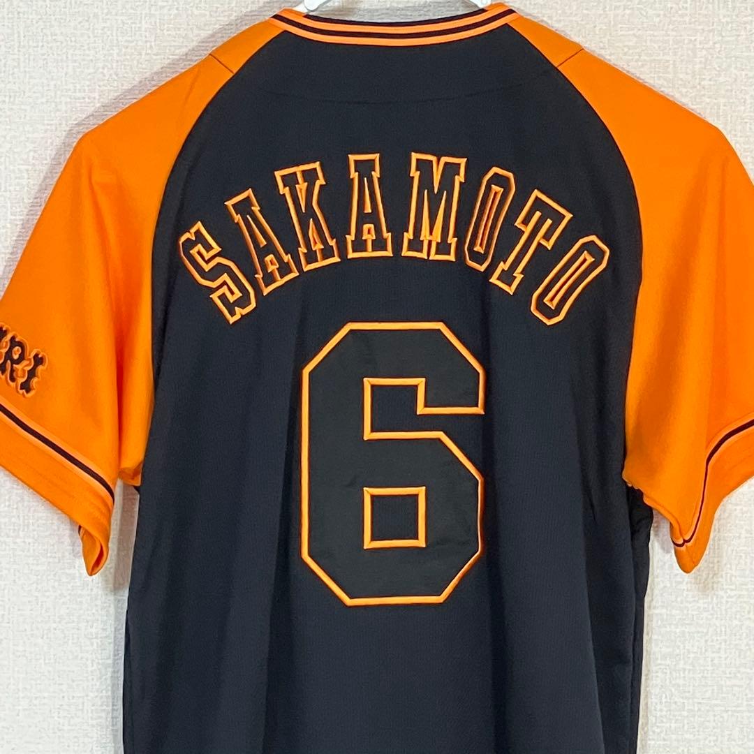 坂本勇人 読売ジャイアンツ 巨人 橙魂ユニフォーム 2019 刺繍　Mサイズ